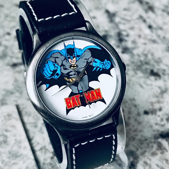 Fossil Other - 1989 VINTAGE BATMAN FOSSIL WATCH BA-6307